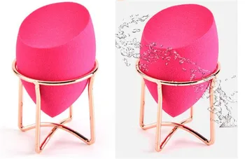 

New 200 pcs Makeup Sponge Gourd Powder Puff Rack Egg Powder Puff Bracket Box Dryer Organizer Beauty Shelf Holder Tool