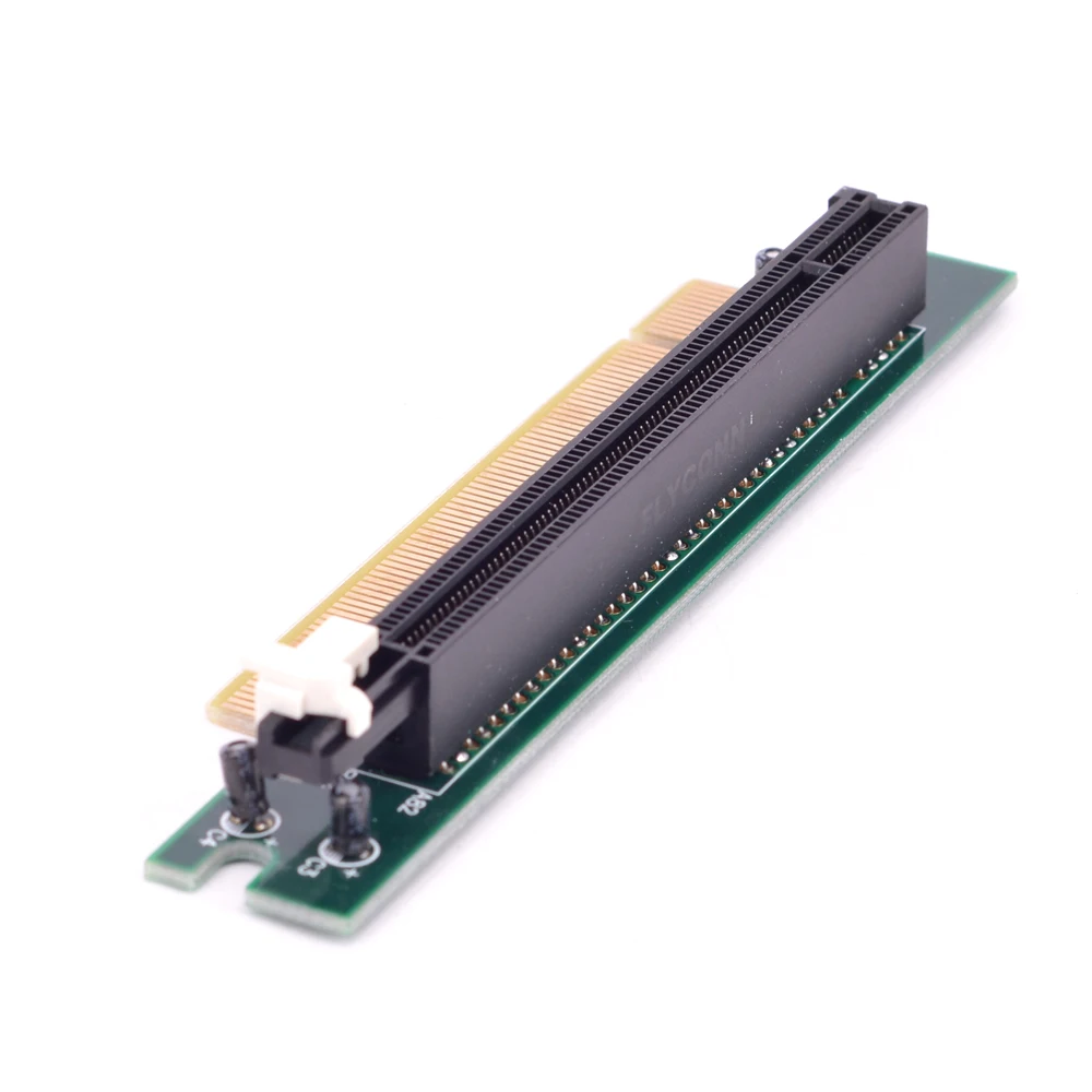 90 ° градусов Pci E Express 16X правый угол расширитель протектор переходника