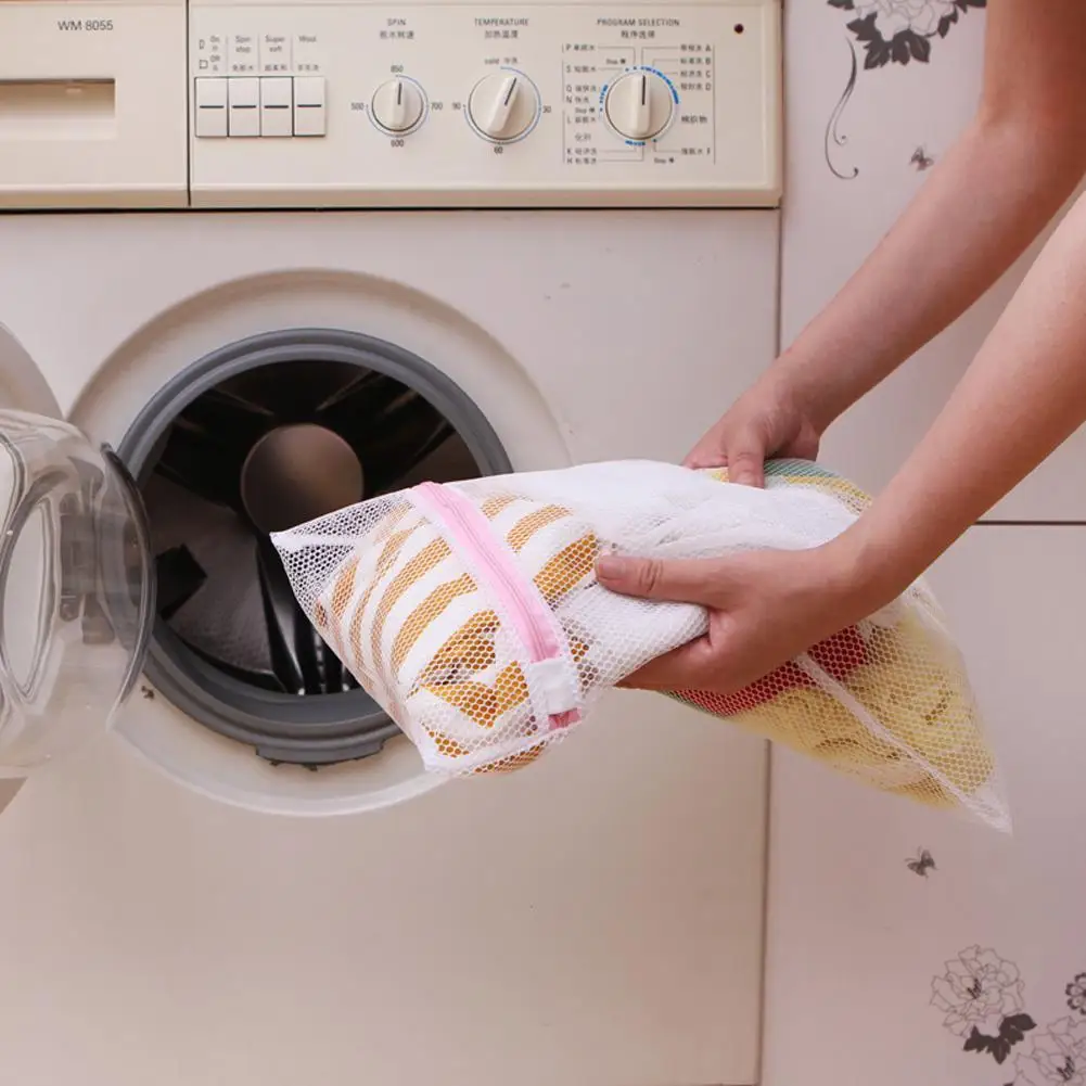 

Laundry Washing Machine Net Mesh Bag Sorter for Underwear Clothes Aid Bra Socks