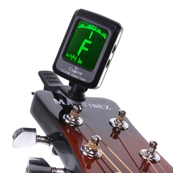 Caine CT 03B Mini Clip on Tuner Backlight 360 Degree