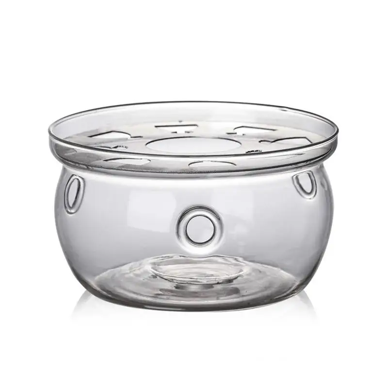 

High Temperature Resistant Glass Teapot Warmer Base Heating Tea Set Base Warm Tea High Quality Glass Tea Set