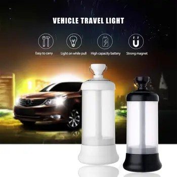 

Elifine LED Car Travel Light Four Mode Colour Vehicle Camping Lamp Automobile Warning Lighting Bulb USB Nanum for Hiking Fishing