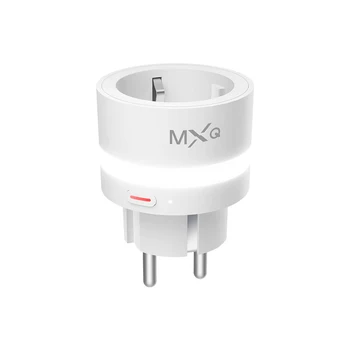 

LEORY SP10 Smart WiFi Socket Switch 10A Real-time Status Feedback Function LED Light Work for Amazon Alexa Google Assistant