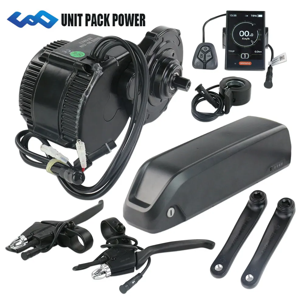 36V 250W BBS01 8Fun/Bafang середине кривошипно приводной двигатель комплект с 16Ah литий
