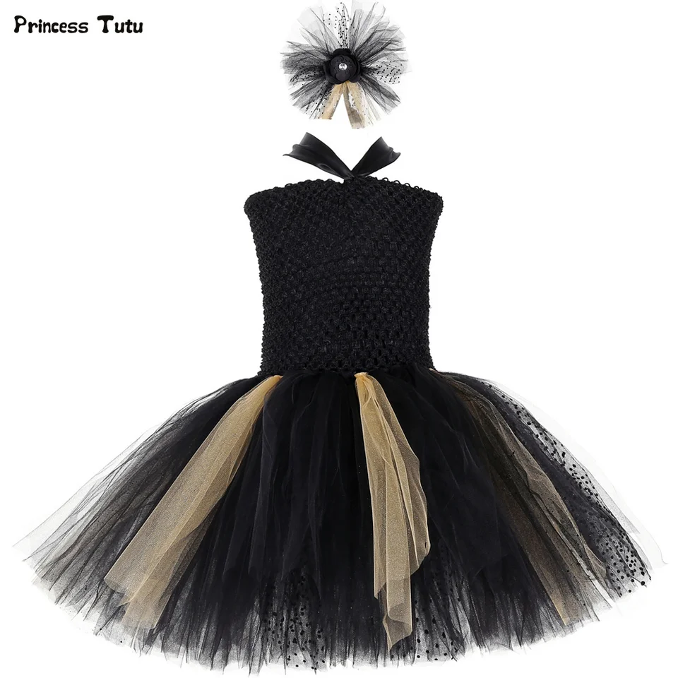 kids gold tutu