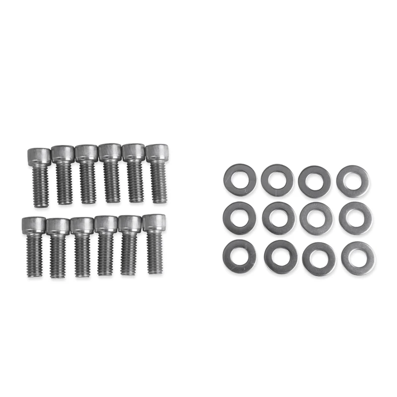 Для небольшого блока Chevy Sbc 265 283 305 307 327 350 400 Комплект болтов с шестигранной
