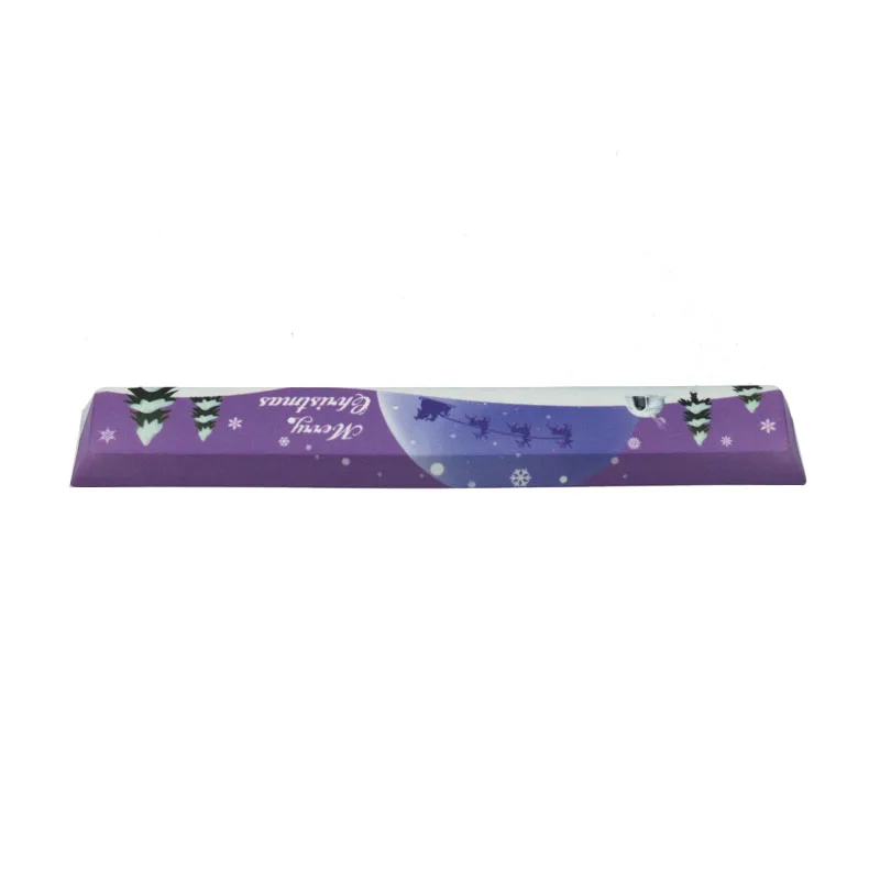  Replace SpaceBar Keycap AKKO Merry Christmas Dye-sub PBT Space Bar Keycap 6.25u Keycap for Mechanic