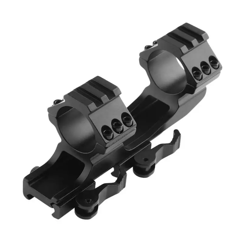 

Quick Release 25mm+30mm Rifle Scope Mount Sight Bracket Dovetail Rail Ring Hunting Scope Holder Support Rifle Accessories
