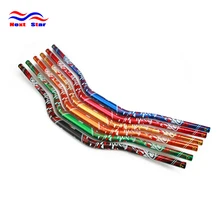 Мотоцикл 1/" 28 мм алюминиевый руль ручка бар для HONDA KTM KAWASAKI YAMAHA SUZUKI внедорожный Мотокросс питбайк Байк