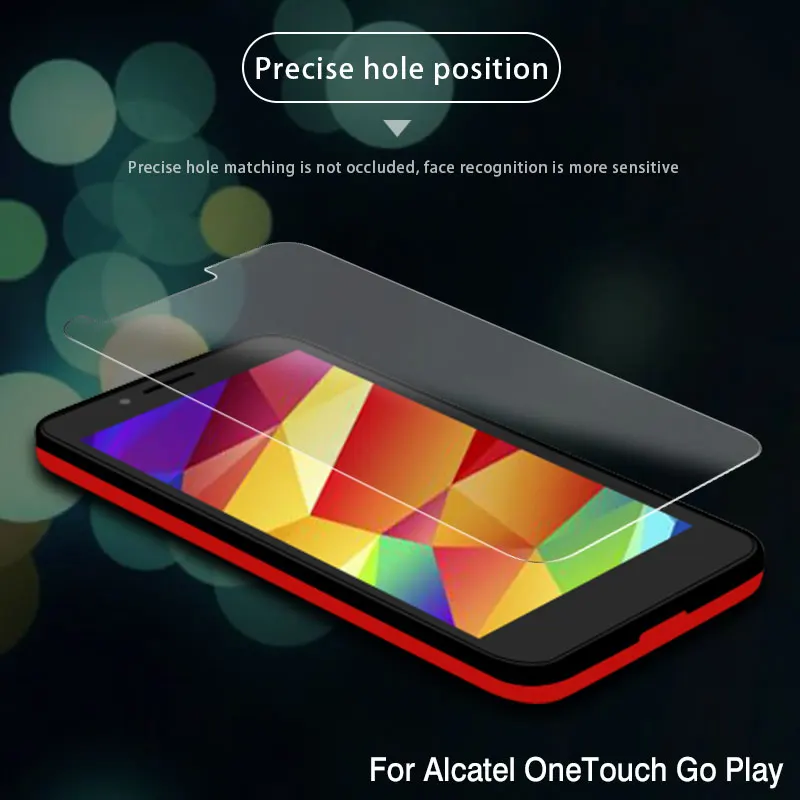 Закаленное стекло для Alcatel OneTouch Pop C3 защита экрана телефона легкая в установке