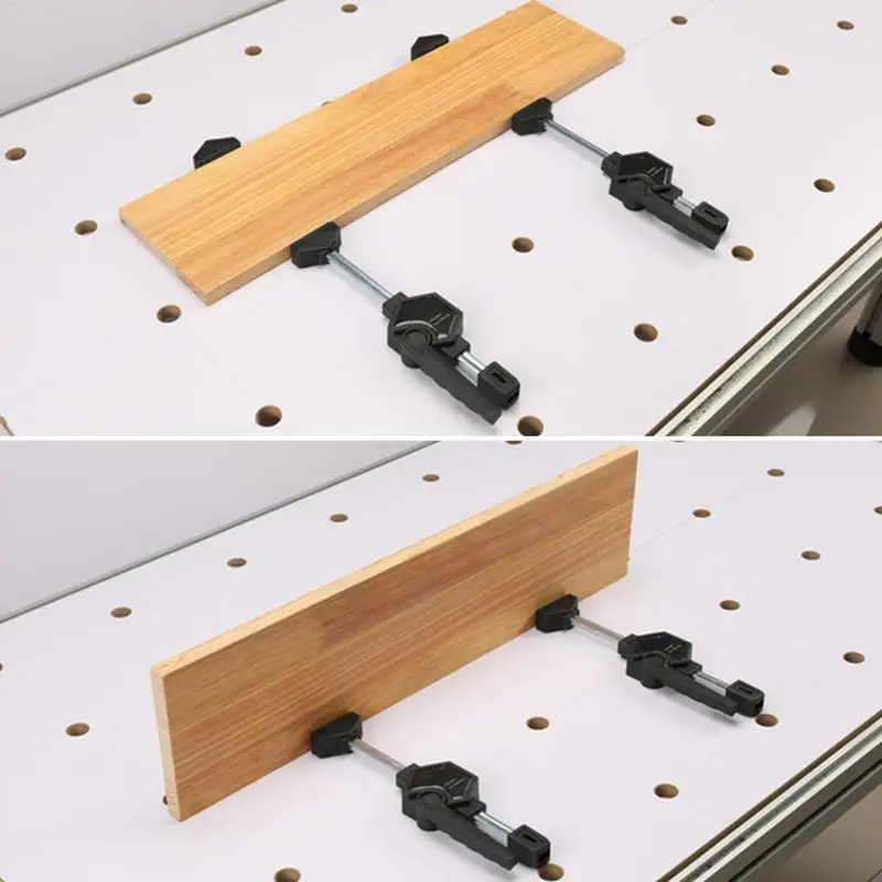 

2pcs/set Woodworking Wood Clip Fast Working Clamp Fastener Clip Desktop Auxiliary Tool