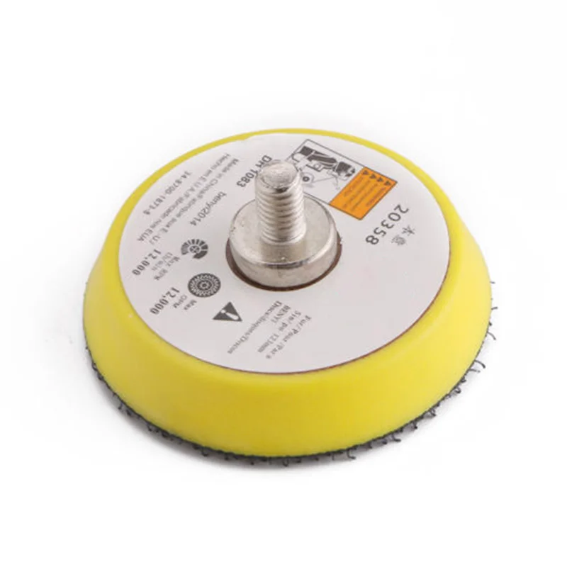 

50mm 2inch Polishing Sander Backing Plate Napping Hook Loop Sanding Disc Pad New