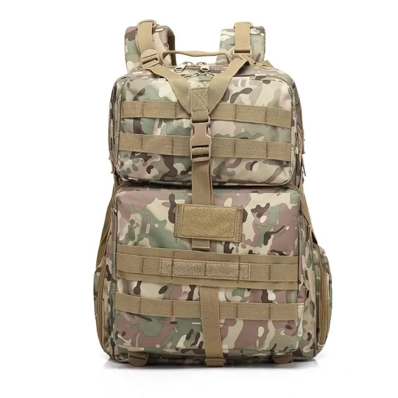 

BL068 3P 45L Outdoor Marching Knapsack Tactical Backpack Oxford Bag CP Camouflage Sport Climbing Hiking Storage Bag Equipment