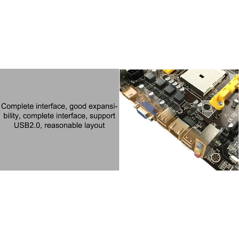 

A55 Computer Socket FM2 AMD Desktop Motherboard Support DDR3 AMD A8 A4 330 X4 631 Computer DIY Installation Accessory