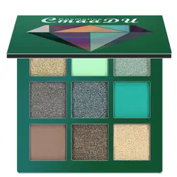 CmaaDu блестящие тени для макияжа Pallete Матовая Тени для век палитры Shimmer and Shine алмазные тени для век косметическая пудра пигмент косметика