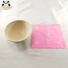 Лучший banneton Indonesia ротанг натуральный пекарь любителей не отбеливать безопасно для тела круглая корзина для выпечки combinati