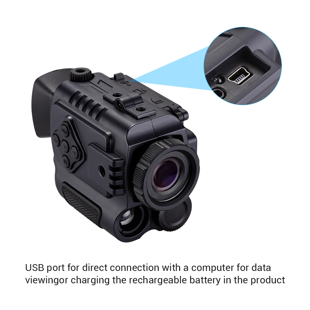  Portable Mini Infrared Night Vision 8GB Video Recording Monocular Digital Scope Telescope Long Rang