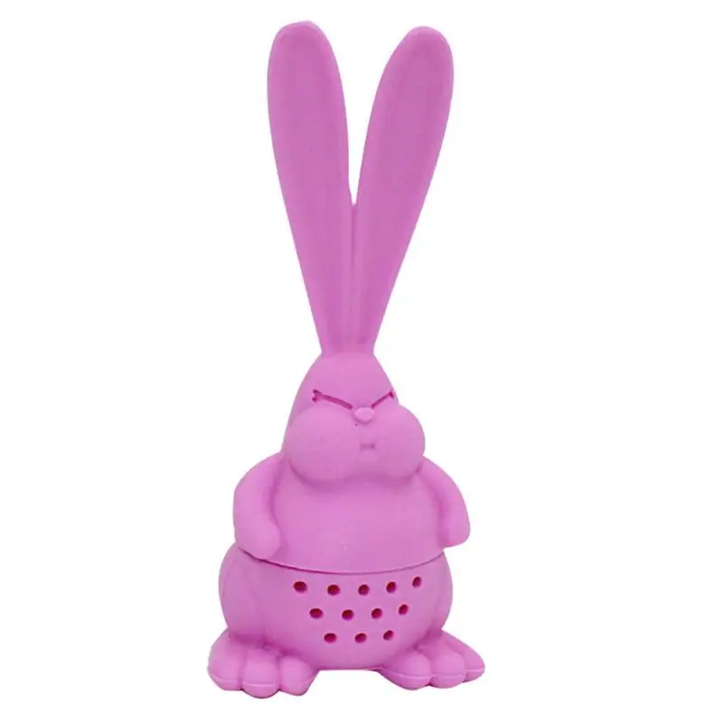 

Cartoon Tea Infusers Water Rabbit Shape Silicone Strainers Tea Strainer Infuser Filter Empty Tea Bag Leaf Diffuser Accessories