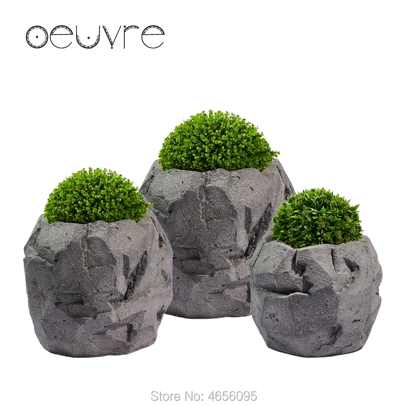 plant pot stones bottom