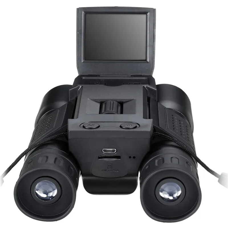 

Digital Camera Telescope Binoculars Video Camera COMS USB Sensor With Recording Function 1080p 5MP 12X HD Screen