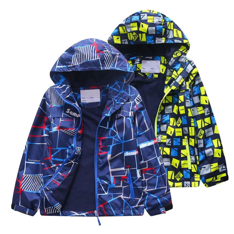 2019 Children Boys Jacket 3-12T Spring Autumn Outerwear & Coats Kids Polar Fleece Windproof Waterproof Windbreaker Hooded 2019 Children Boys Jacket 3-12T Spring Autumn Outerwear & Coats Kids Polar Fleece Windproof Waterproof Windbreaker Hooded