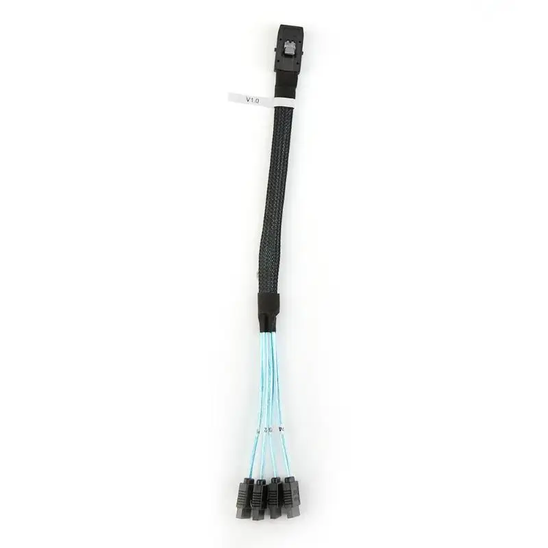 ALLOYSEED 0 3 м цифровые кабели для передачи данных Mini SAS 4i SFF 8087 36P 36 контактный разъем 4
