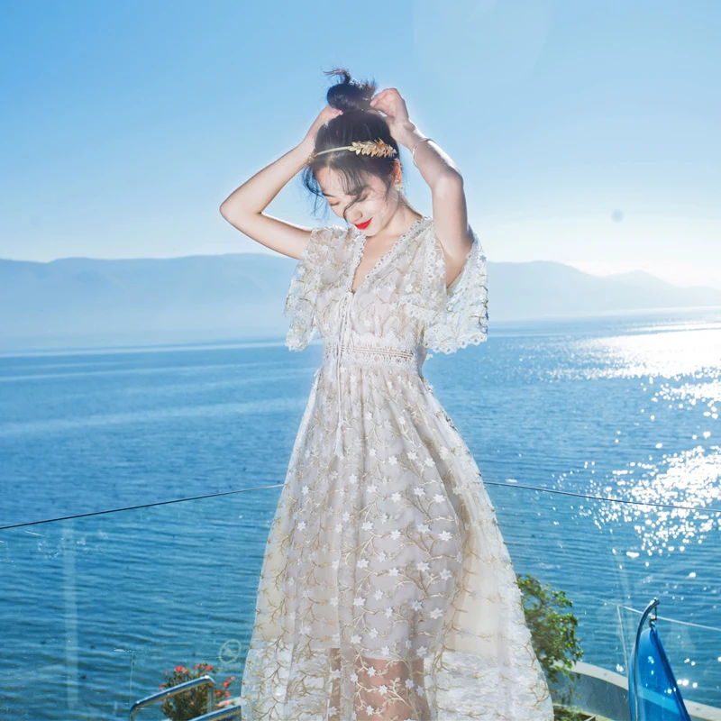 Брендовое женское платье Длинное Элегантное повседневное Vestidos De Festa вечерние