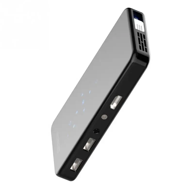 Мини проектор Bluetooth 4 2 HD 1080P Портативный 4G Wi Fi пульт дистанционного управления для