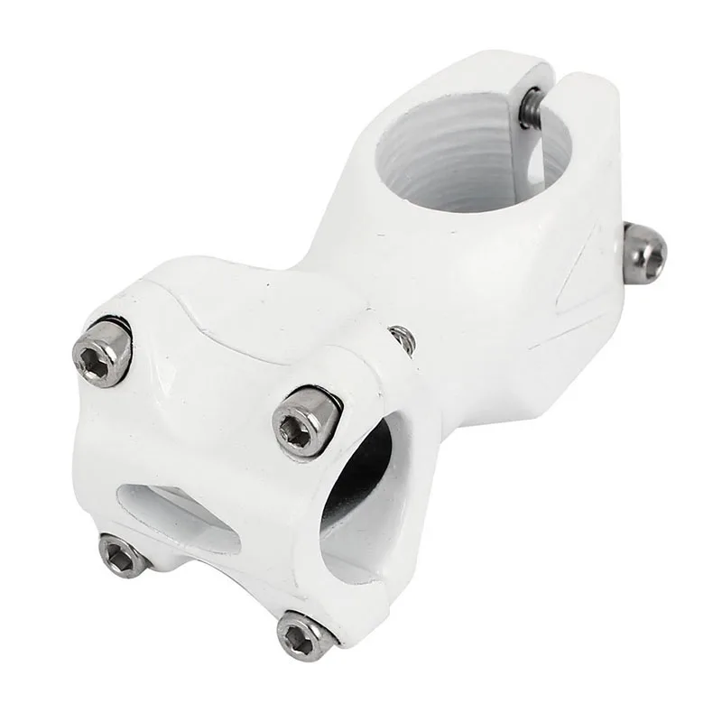 

Mountain Bike Bicycle Aluminum Alloy Handlebar Stem 25.4mm White