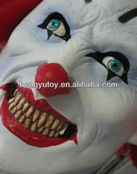 

High Quality Fashion Fancy Dress Cosplay latex pennywise clown Mask