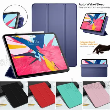 

Leather Case for iPad Pro 12.9 11 inch 2018 Luxury Magnetic Flip Smart Cover for iPad Pro 2018 12.9" 11" inch Shockproof Funda