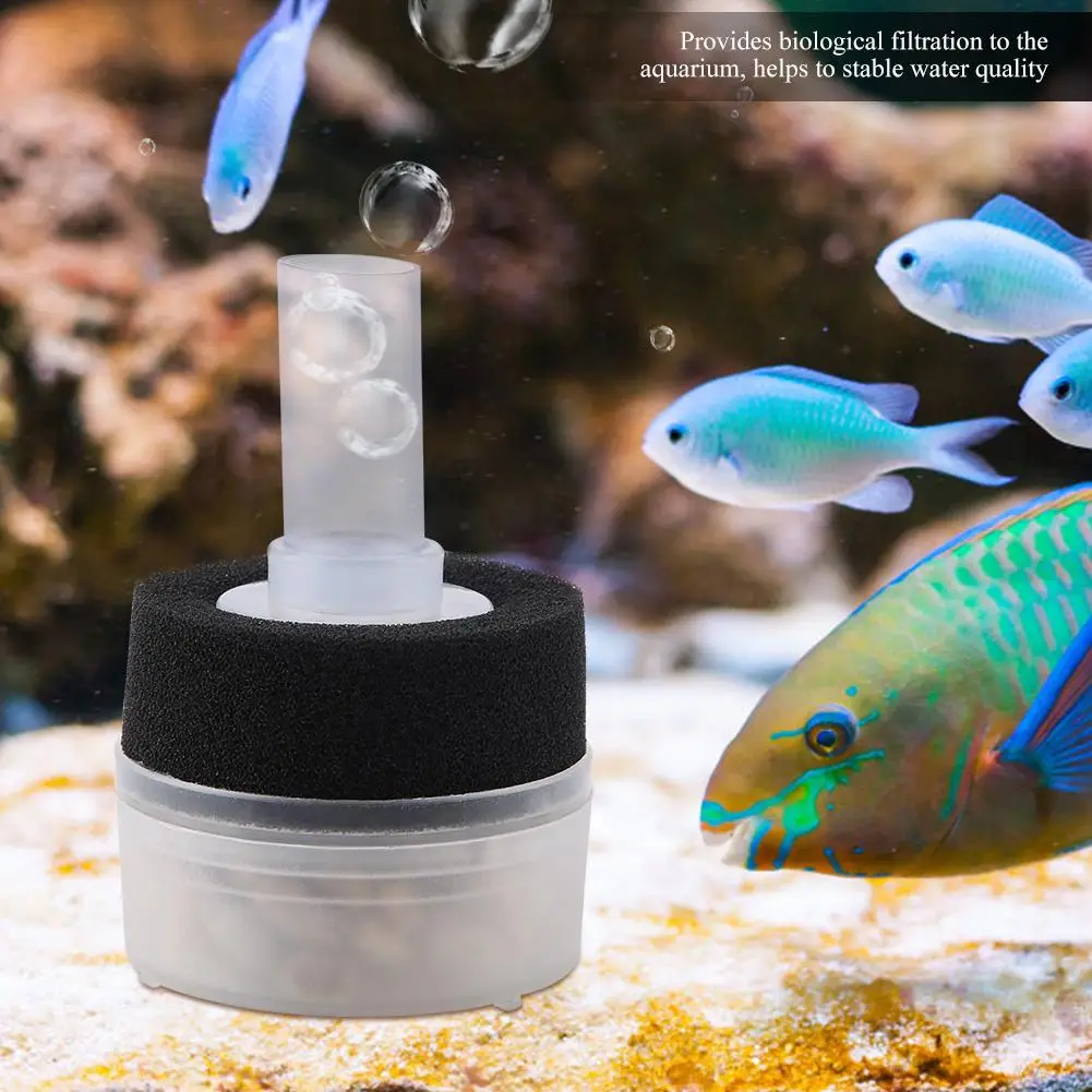 Аквариумный аквариум Биохимический воздушный насос супер Губчатый Фильтр увеличивает растворимость кислорода