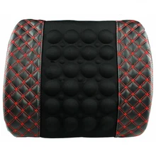 Электрический автомобильный массажный поясной Массажный коврик, массажер, поддержка электрических автомобилей, поясничная поддержка для автомобиля, массаж