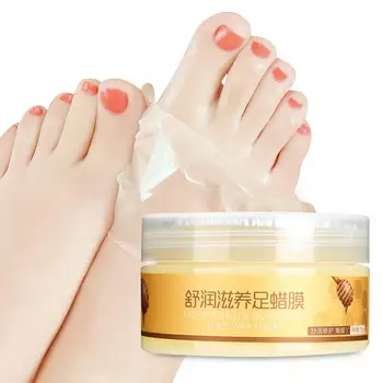 

120g Honey Foot Wax Whitening Moisturizing Exfoliating Anti-crack for Feet Skin Care
