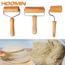 HOOMIN T/L форма деревянная скалка для выпечки аксессуары Кухонные гаджеты скалка для выпечки инструмент для выпечки ручной тесто ролик