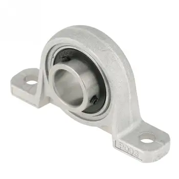

1Pc 17mm KP003 Zinc Alloy Mounted Pillow Block Bearing Mechanical Parts guided shaft Accessories for food machine Wholesale