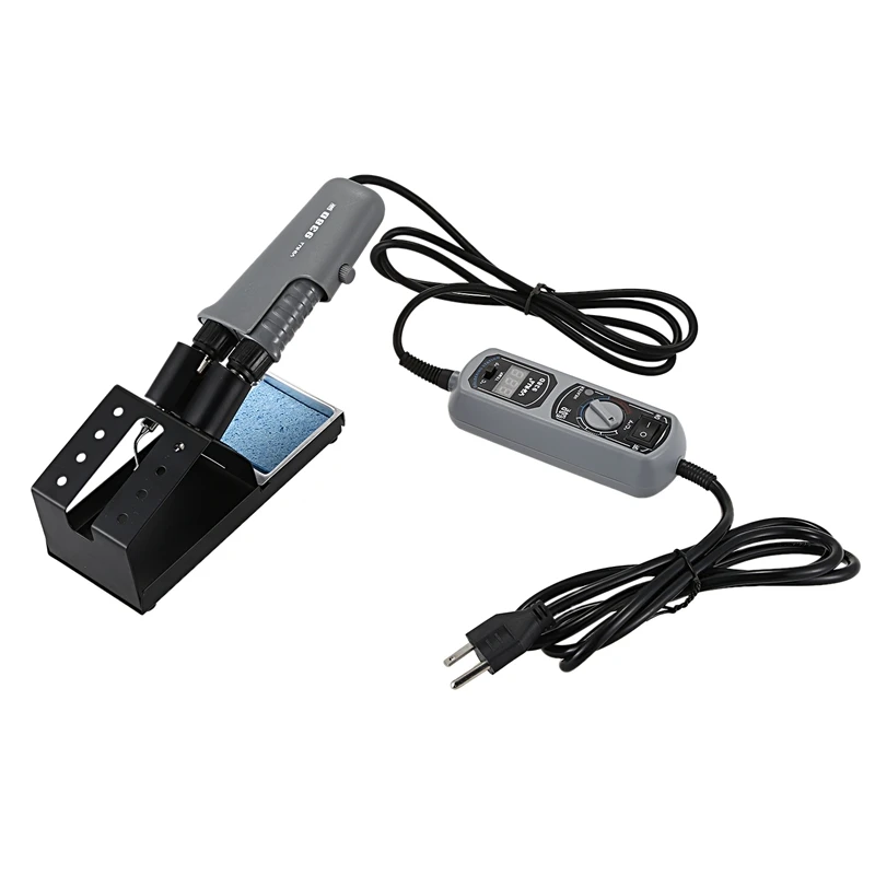

938D 220V mini portable adjustable electric soldering iron welding tool two in one hot air desoldering station