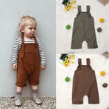 Emmaaby/Модный Милый повседневный комбинезон для новорожденных мальчиков и девочек; удобные штаны; дизайн; одежда унисекс; милые комбинезоны