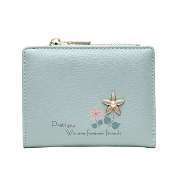 

Small Wallets For Women Bifold Zipper Clutch Coin Purse Card Bay Purse Holder For Lady