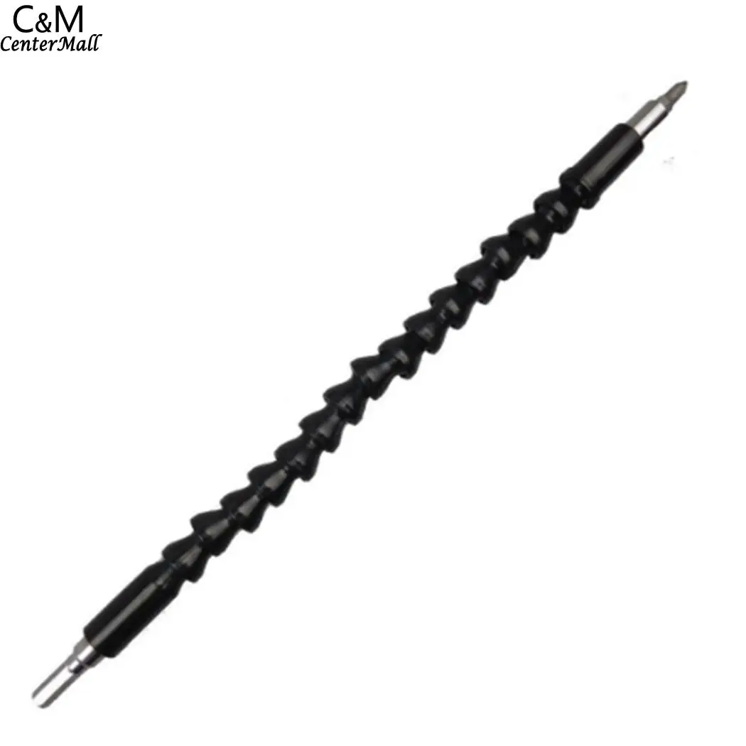

Black Flexible Drill Connecting Electric Bending Extension Adapter Link Geometric 78g 300mm Shaft Connecting Link