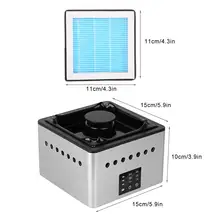Белый Многофункциональный очиститель воздуха пепельница для PM2.5 Haze табачного дыма формальдегида USB Антиперспиранты пепельницы инструмент