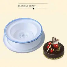 Пластиковые противоскользящие торты Поворотный вращающийся торт тесто стенд инструменты для украшения