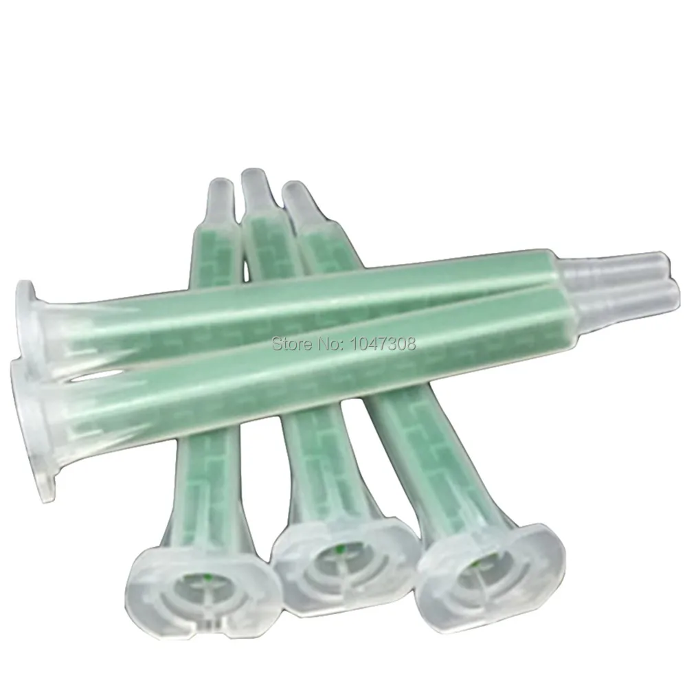 

5pcs 1:1 Epoxy Resin Static Mixer AB Glue Mixing Glue Nozzles Needle Epoxies 2-part Mixing Nozzle Tips Applicator for Adhesives