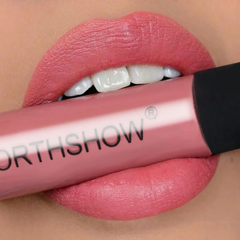 Матовая помада Long Lasting Lipstick Водонепроницаемый матовый Жидкий Макияж губ 1 шт. распродажа