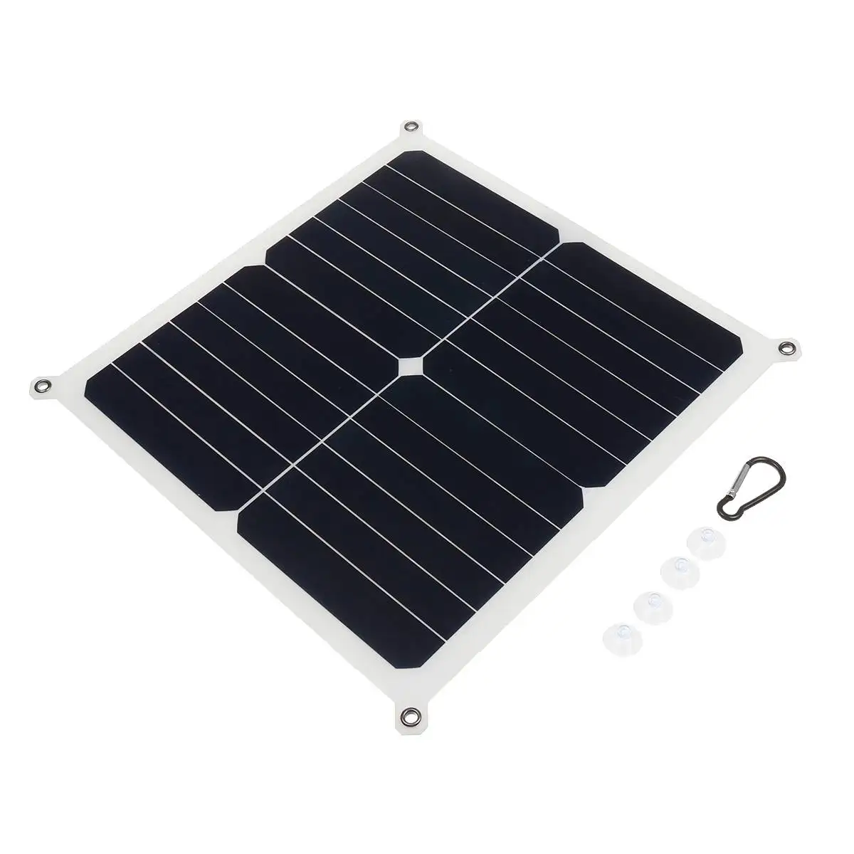 Панели солнечные пластины 20 Вт 18/12/5V двойной USB Выход солнечных батарей модуль Портативный Солнечный Зарядное устройство для автомобиля Батарея сотовый телефон Зарядное устройство s