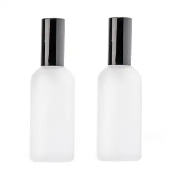 

2 Pcs 100ml Frosted Glass Spray Bottles Perfume Atomizers Fine Mist Sprayers for Essential Oils Aromatherapy (As Shown)