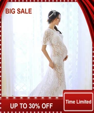 Maternity Photography Props Pregnant Photo Shoot Long Lace Dress For Pregnancy Maternity Clothes Maternity Photography Props Pregnant Photo Shoot Long Lace Dress For Pregnancy Maternity Clothes