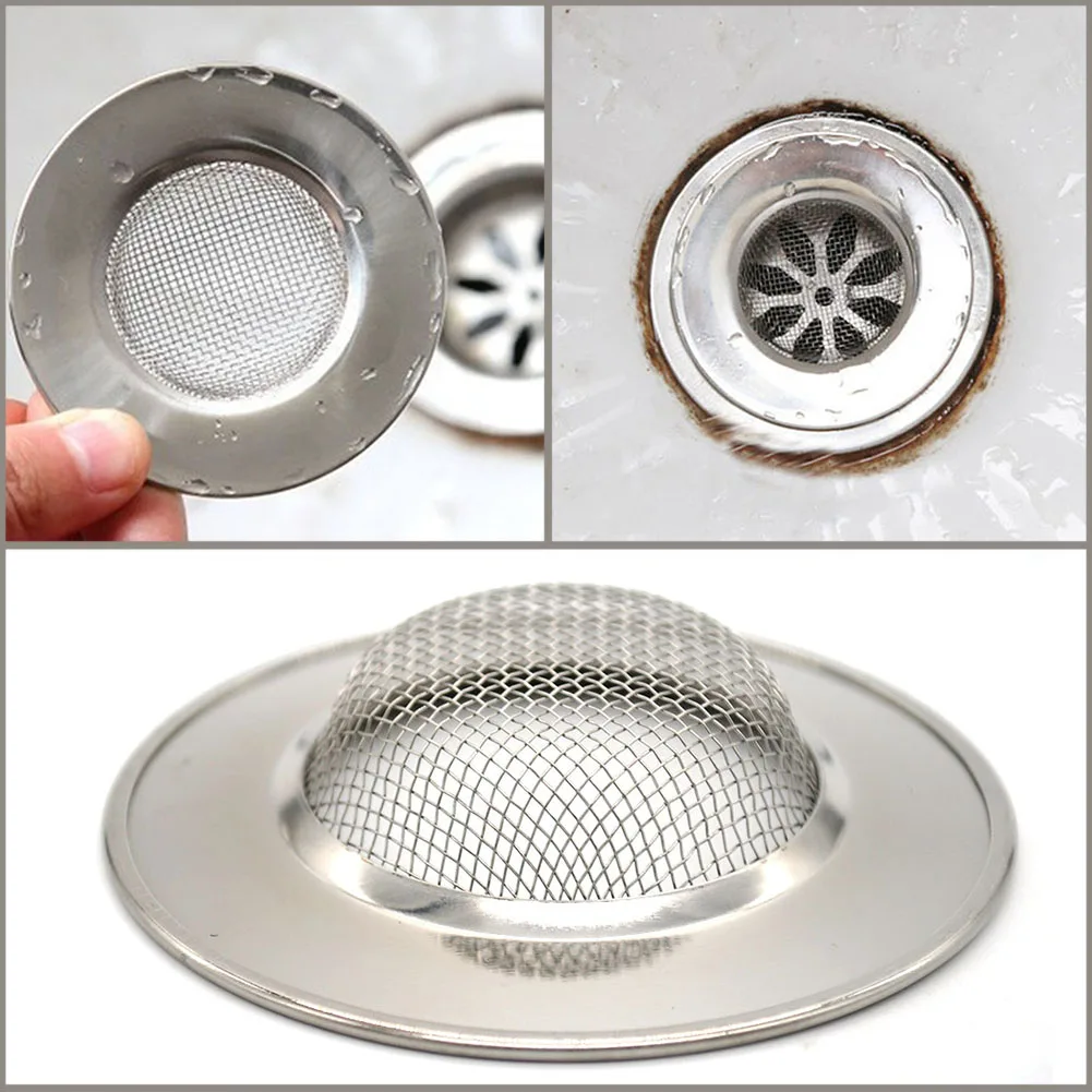 

Fashion Bathtub Hair Catcher Stopper Shower Drain Hole Filter Trap Metal Sink Strainer Drop Shipping