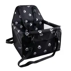 Домашнее животное усиленное автомобильное сиденье для собаки кошки переносное и дышащая сумка с ремнем безопасности для путешествий Loo