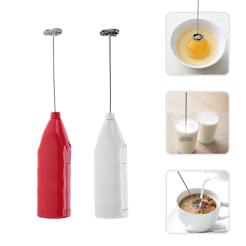 

Milk Drink Coffee Whisk Mixer Electric Egg Beater Frother Foamer Mini Handle Stirrer Practical Kitchen Gadget Cooking Tool